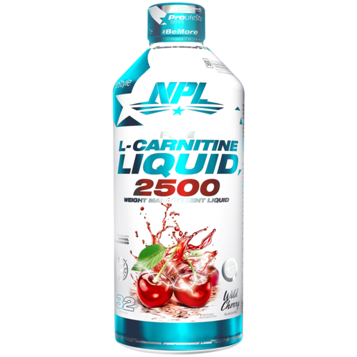 NPL Wild Cherry Flavoured L-Carnitine Liquid 2500 480ml