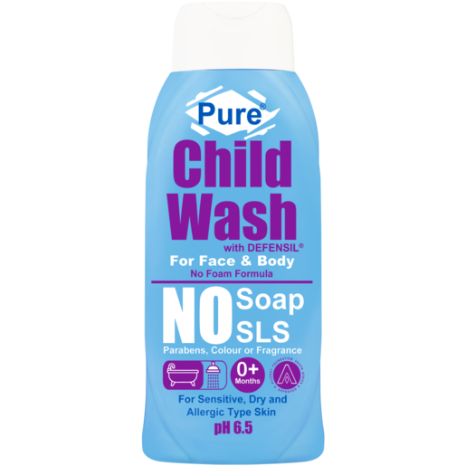 Pure Child Face & Body Wash 400ml