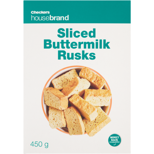 Checkers Housebrand Sliced Buttermilk Rusks 450g