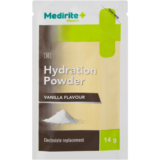 Medirite Vanilla Flavoured Hydration Powder 14g