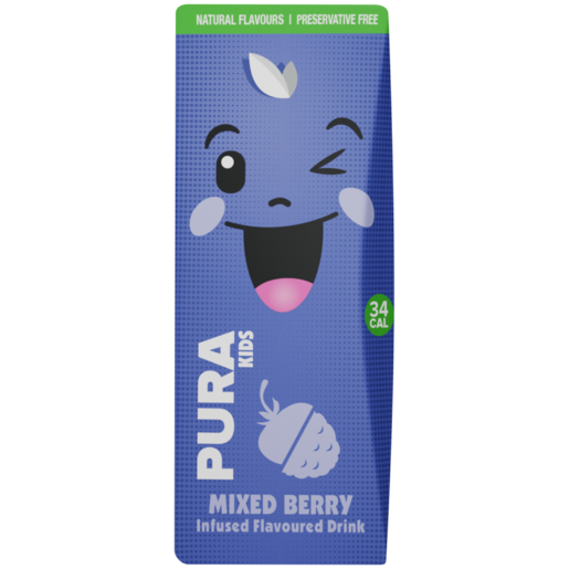 Pura Kids Mixed Berry Flavoured Drink 200ml