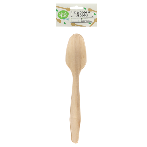 Simple Truth Wooden Spoons 8 Pack