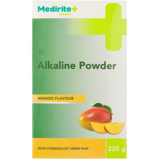 Medirite Mango Flavoured Alkaline Powder 225g