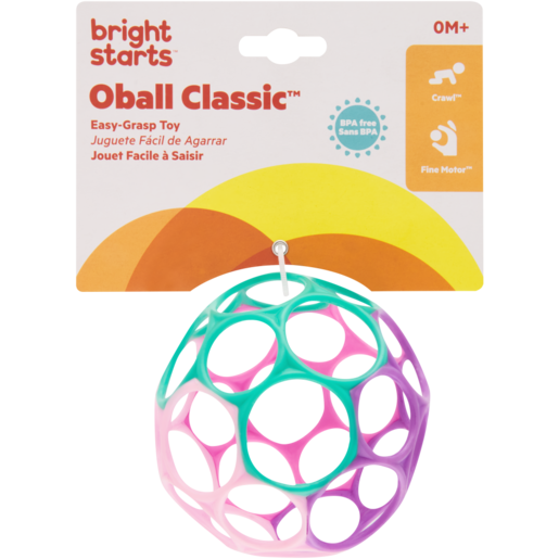 Bright Starts Oball Classic Baby Rattle 0 Months +