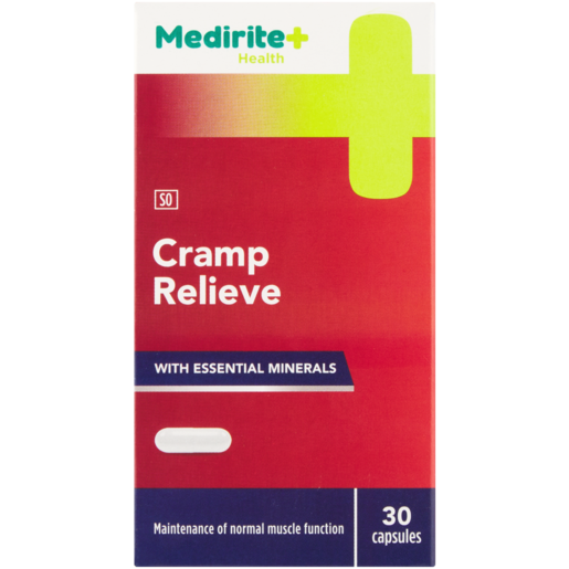 Medirite Cramp Relieve Capsules 30 Pack