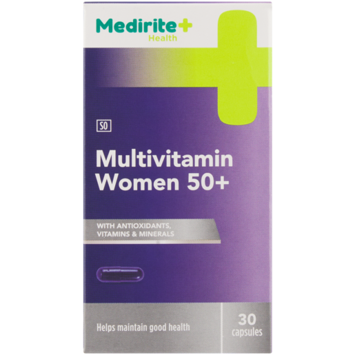 Medirite Women 50+ Multivitamin Capsules 30 Pack