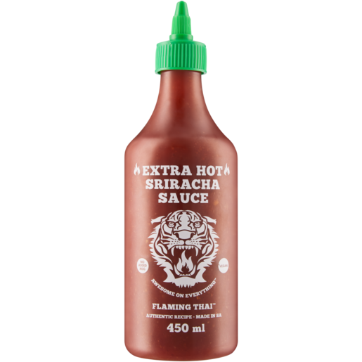 Flaming Thai Extra Hot Sriracha Sauce 450ml