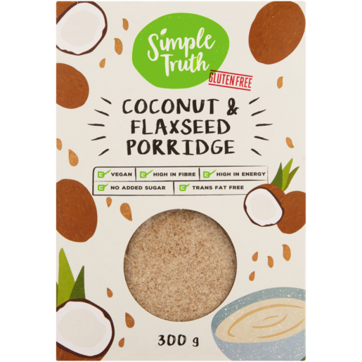 Simple Truth Gluten-Free Coconut & Flaxseed Porridge 300g
