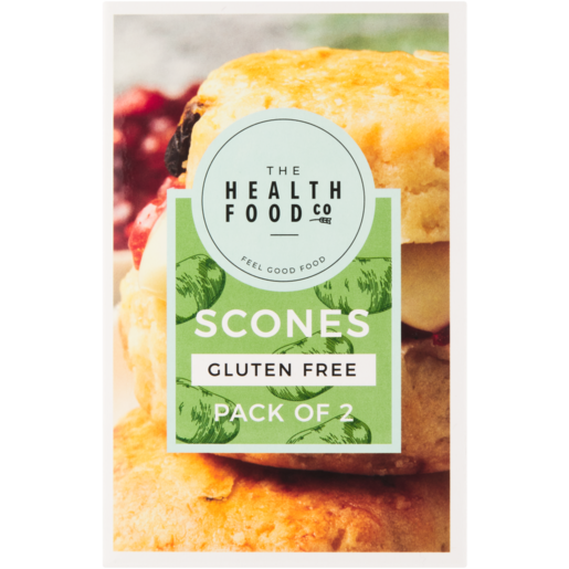 The Health Food Company Frozen Gluten Free Scones 2 x 60g