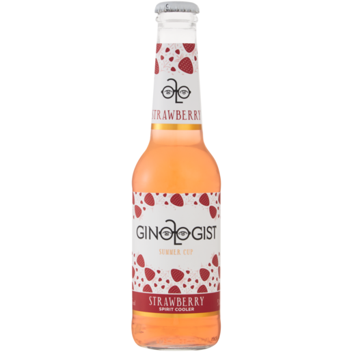 Ginologist Strawberry Spirit Cooler Bottle 275ml