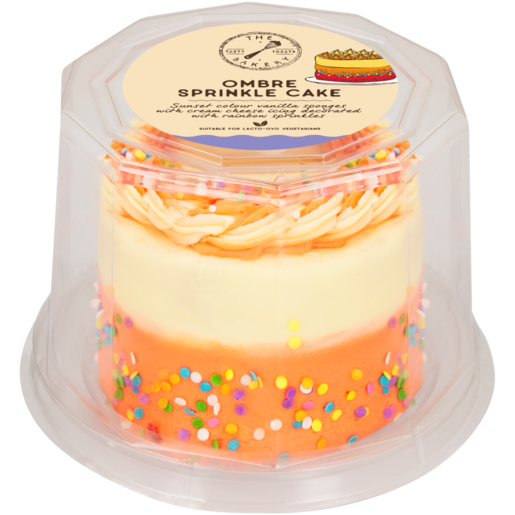 The Bakery Ombre Sprinkle Cake 730g