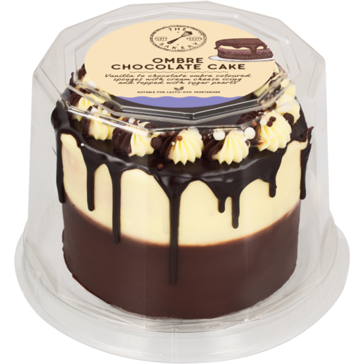The Bakery Ombre Chocolate & Vanilla Cake 930g