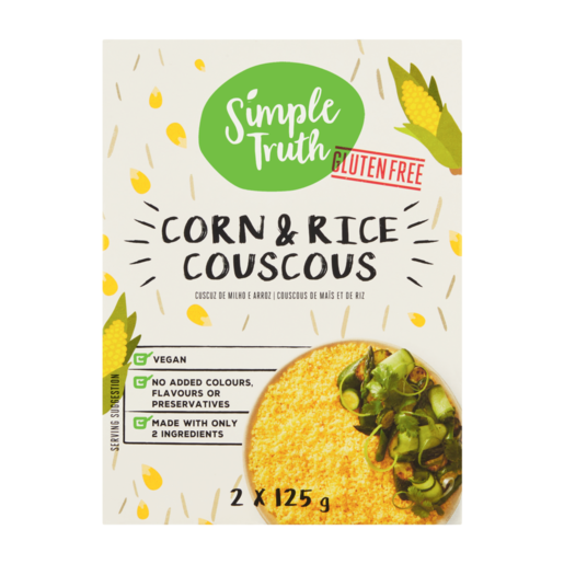 Simple Truth Corn & Rice Couscous 2 x 125g