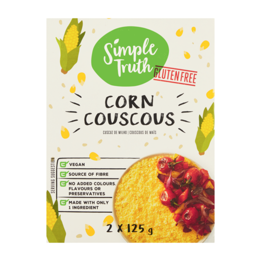 Simple Truth Corn Couscous 2 x 125g