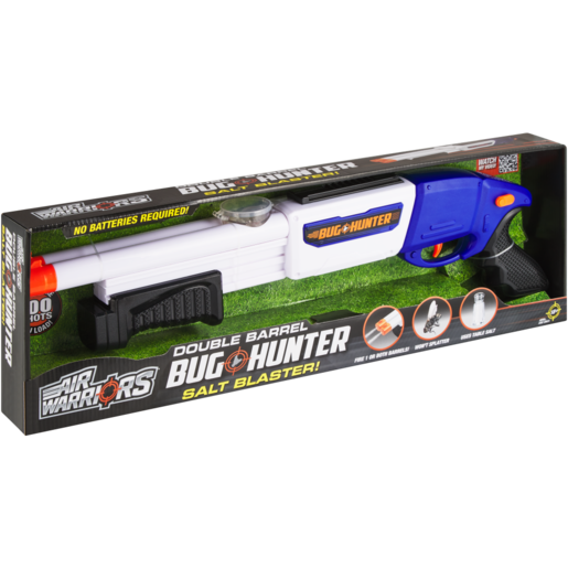 Air Warriors Bug Hunter Salt Blaster Adult Gun, Action Play Sets, Play  Sets, Toys