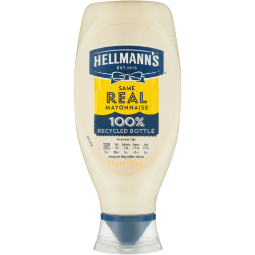 Hellmann's Real Mayonnaise 750ml 