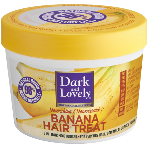 Dark and Lovely Nourishing Banana Hair Treatment Tub 390ml