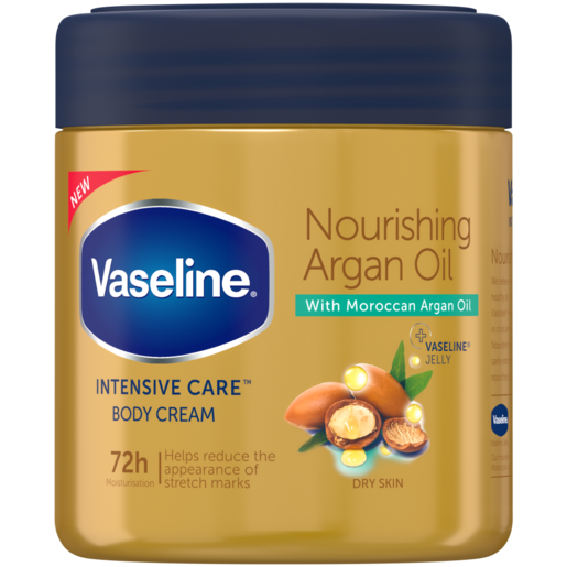 Vaseline Intensive Care Nourishing Argan Oil Body Cream 400ml