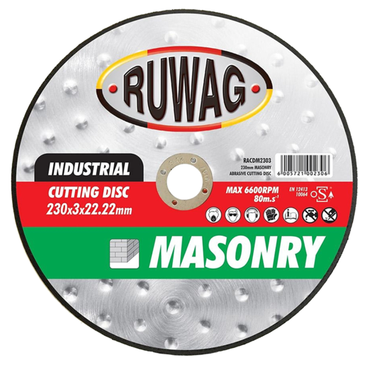 Ruwag Masonry Cutting Disc Abrasive 155mm