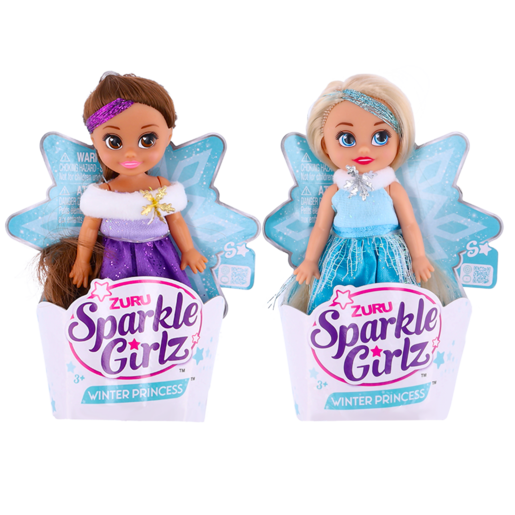 Zuru Sparkle Girlz Winter Princess Cupcake Doll (Assorted Item - Supplied at Random)