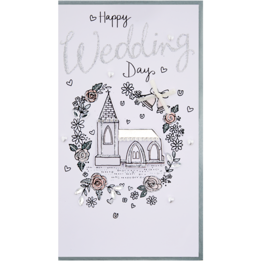 Second Nature Happy Wedding Day Card