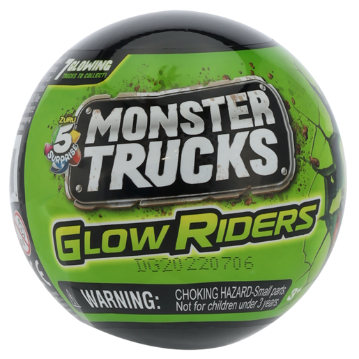 5 Surprise Monster Truck Collectable (Assorted Item - Supplied At Random)