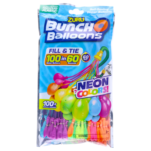 Bunch O Balloons Neon Splash Balloons