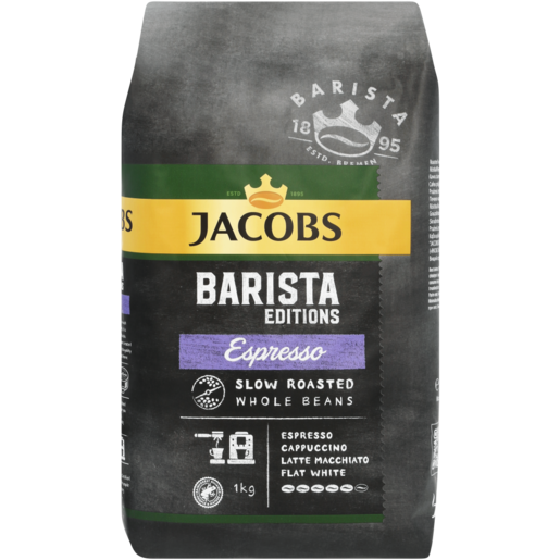Jacobs Barista Edition Espresso Coffee Beans 1kg