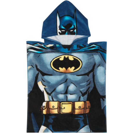 Batman Blue Hooded Beach Towel