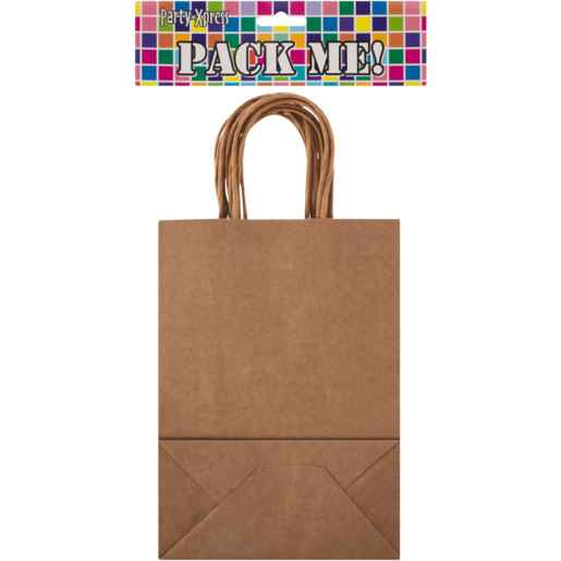 Party Xpress Kraft Paper Party Bags 8 Pack