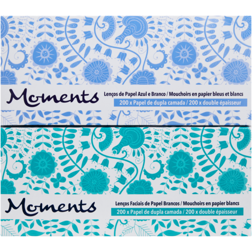 Moments 2-ply Facial Tissues 4 Pack (Assorted Item - Supplied At Random)