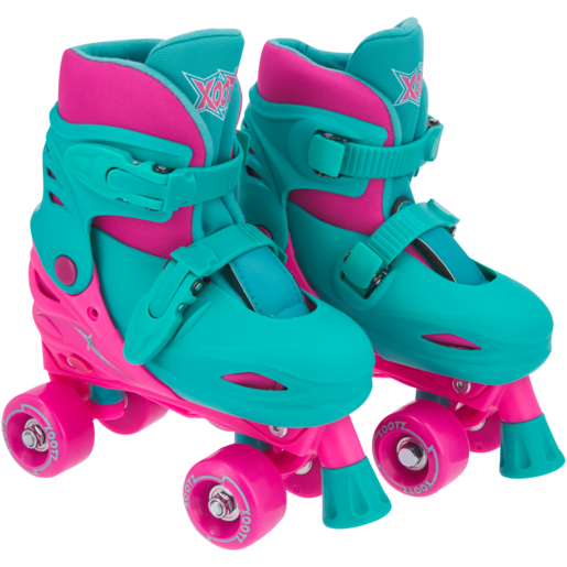 Xootz Pink Quad Skates Medium