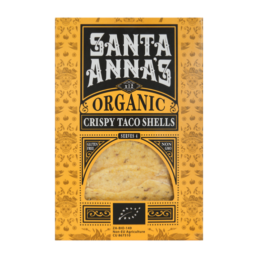 Santa Annas Organic Crispy Taco Shells 200g