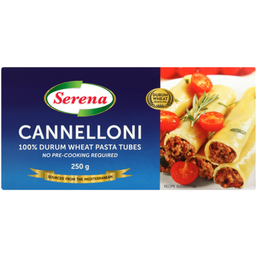 Serena Cannelloni Pasta Tubes 250g