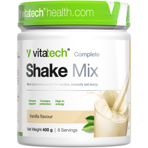 Vitatech Complete Vanilla Flavoured Shake Mix Powder 400g