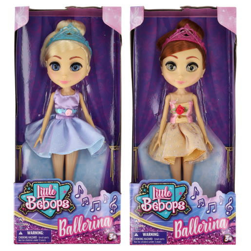 Little Bebops Ballerina Doll Box 25cm (Type May Vary)
