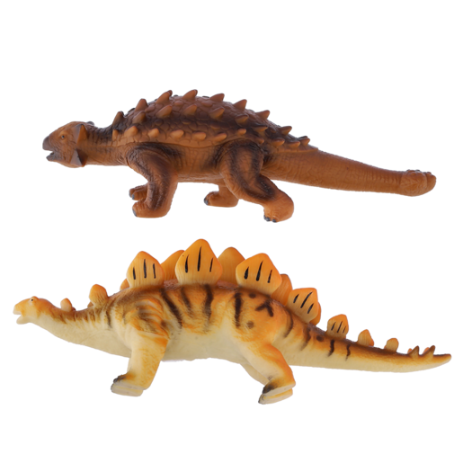 Megasaurus Soft Dinosaurs 25-30cm 2 Pack (Assorted Item - Supplied At Random)