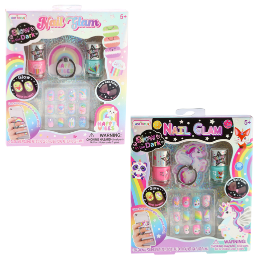 Hot Focus Nail Glam Set (Assorted Item - Supplied At Random)