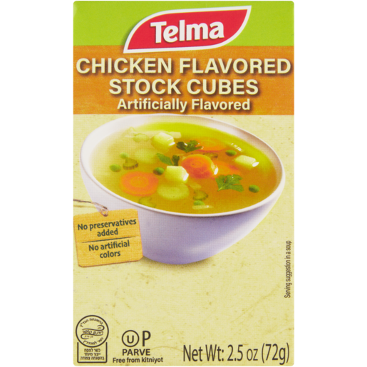 Telma Chicken Flavoured Stock Cubes 72g