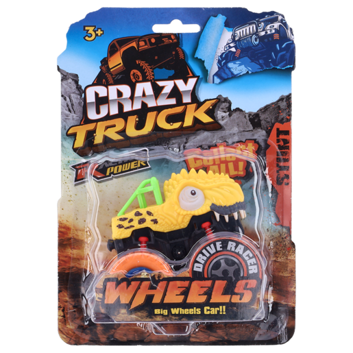Crazy Truck Friction Dino Car