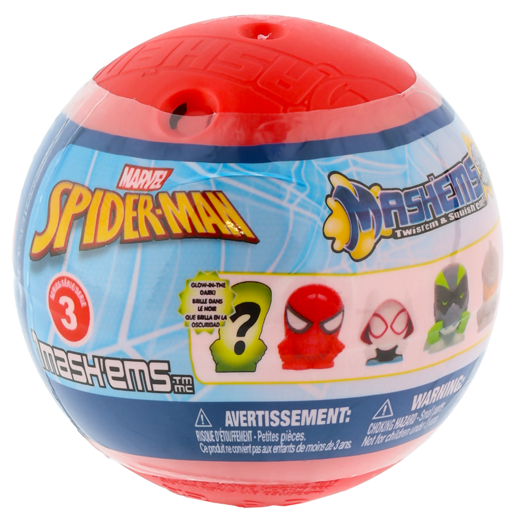 Mashems Spiderman Capsule (Assorted Product - Supplied at Random)