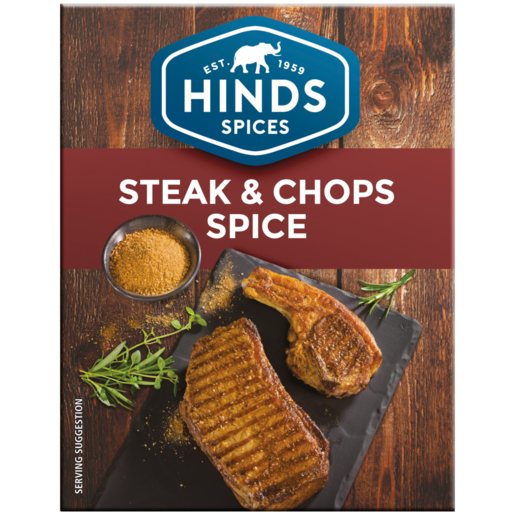 Hinds Spices Steak & Chops Spice 160g