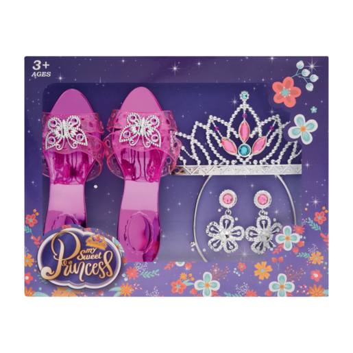 My Sweet Princess Beauty Shoes And Tiara Set