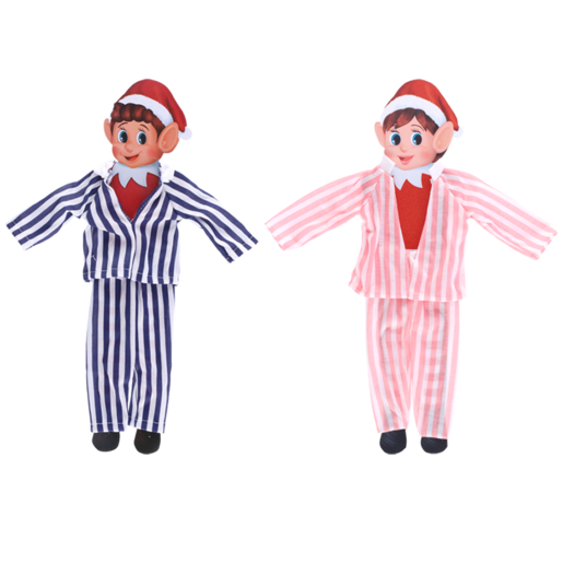 Christmas Elf Stripe Pajamas (Assorted Item - Supplied at Random)