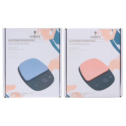 Millini Pastel Kitchen Scale (Assorted Item - Supplied At Random)
