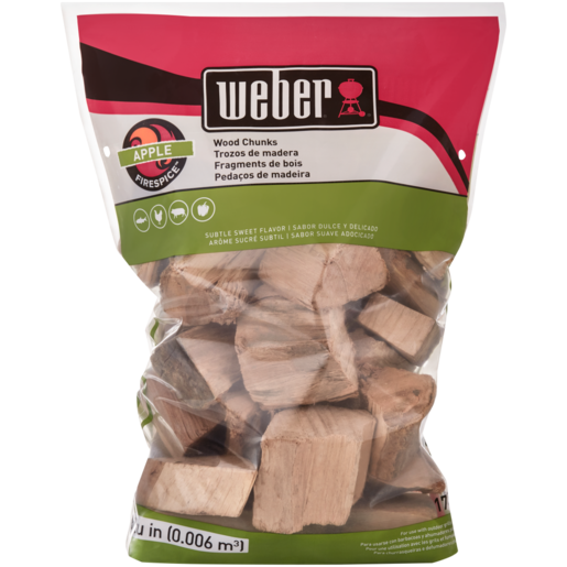 Weber Apple Wood Chunks 1.8kg
