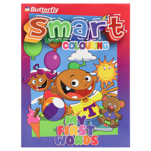 My First Words Smart Colouring Book 96 Page