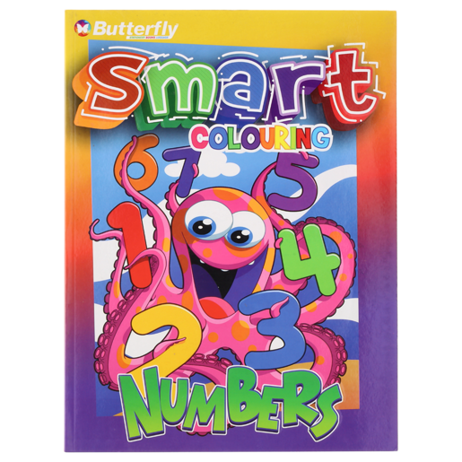 Smart Numbers Colouring Book 96 Page