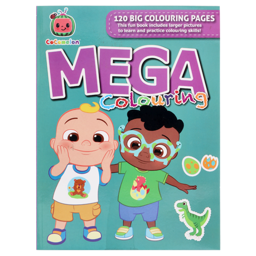 Cocomelon Mega Colouring & Activity Book 120 Page