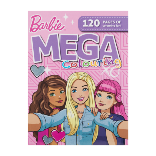 Butterfly Barbie Mega Colouring Book & Puzzle Bundle